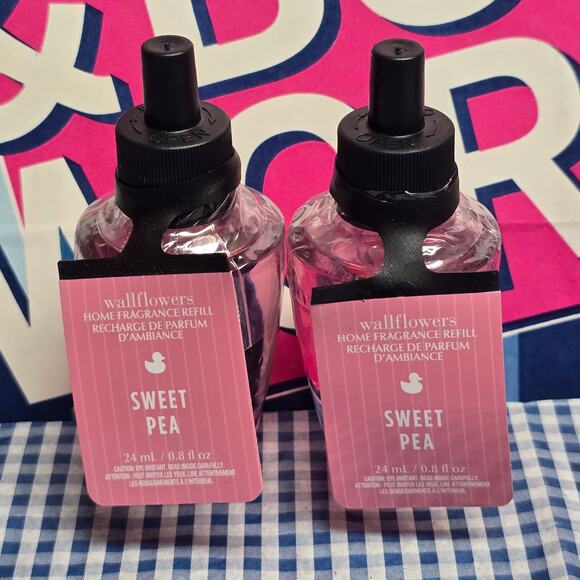 BBW Sweet Pea Wallflower Fragrance Refill Set - Picture 1 of 2